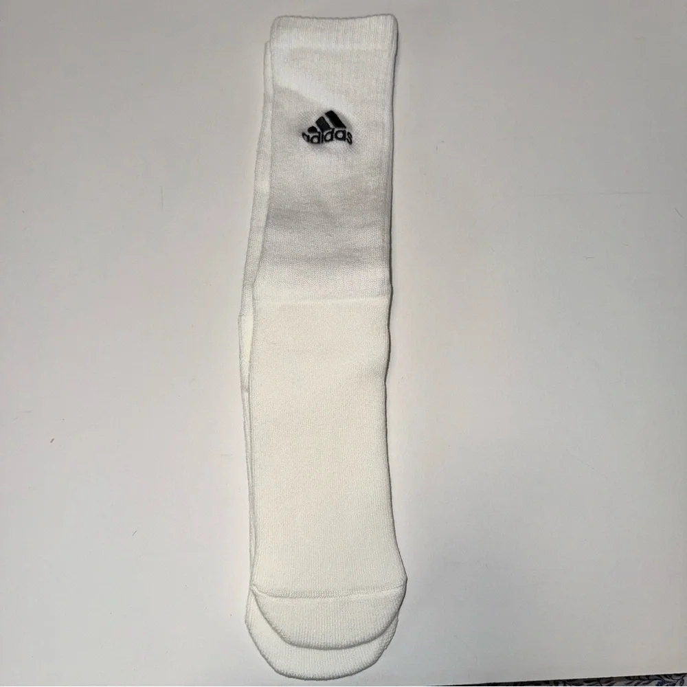 Unisex Adidas White Socks New